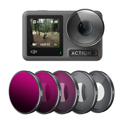 Buy UV CPL ND16 ND32 ND64 DJI Action 3 Filters Nano Coating Professional Camera Filters online manufacture