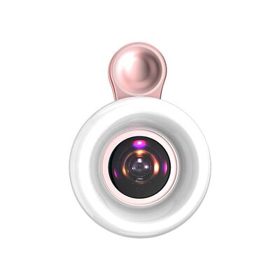 Buy Customized Phone Camera Lens 15x Magnification Macro Lens With LED Light And 3 Stops Adjustment online manufacture